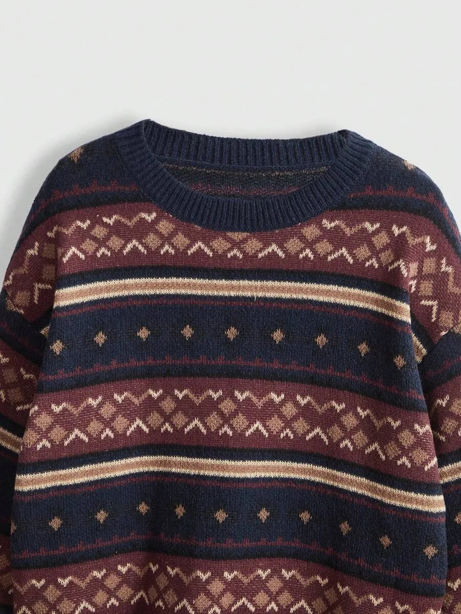 Fair-Isle-Strickpullover