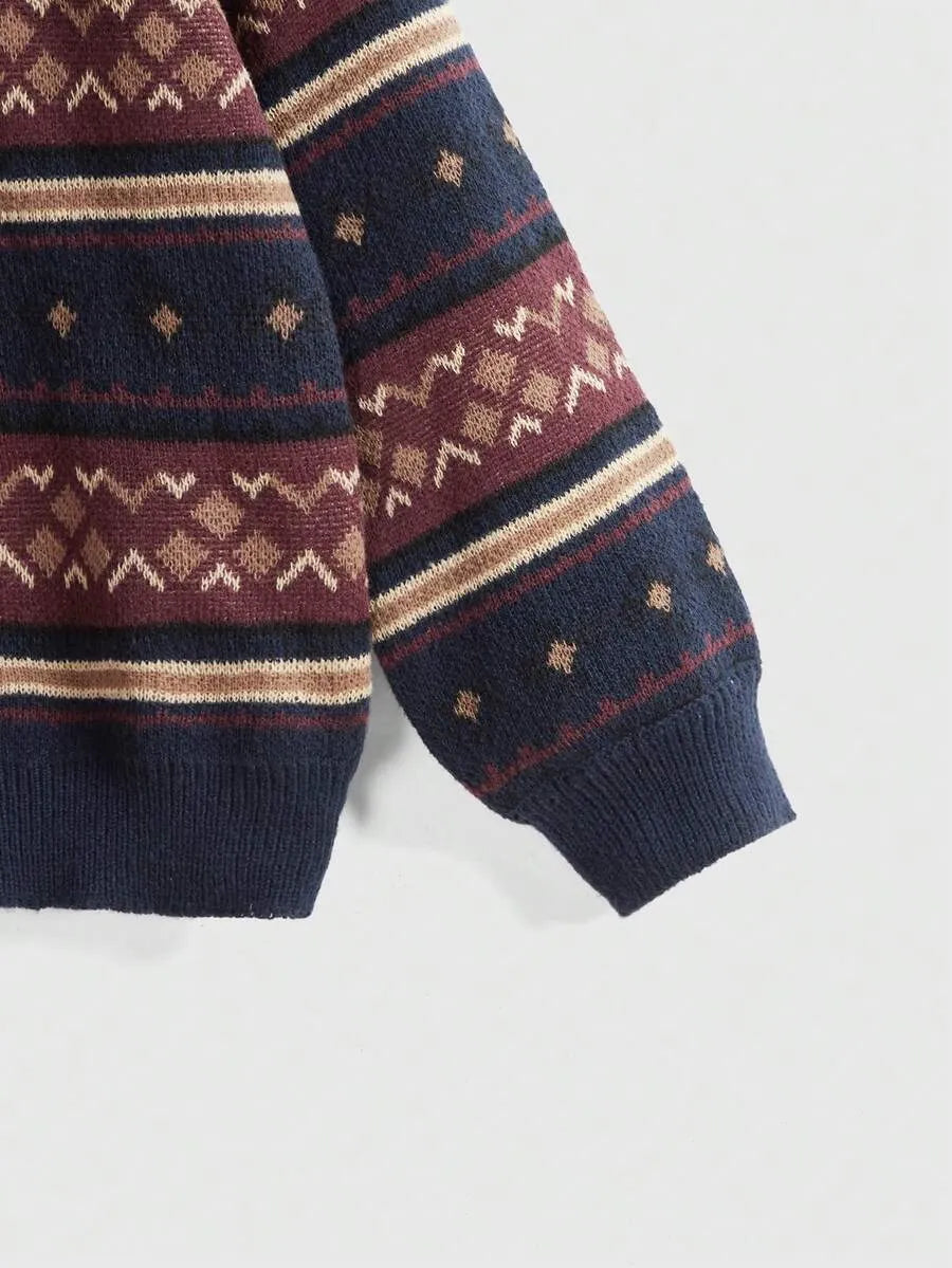 Fair-Isle-Strickpullover