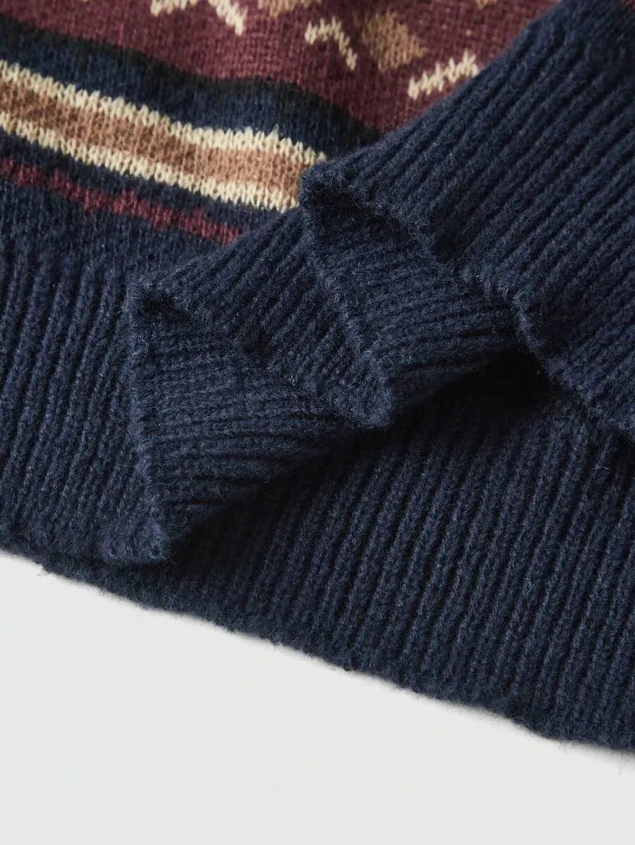 Fair-Isle-Strickpullover