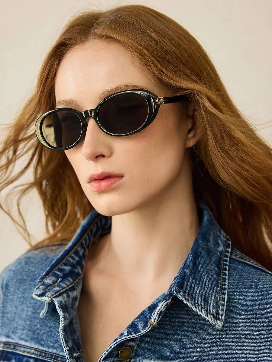 Aero Sculpted Cat-Eye Sonnenbrille